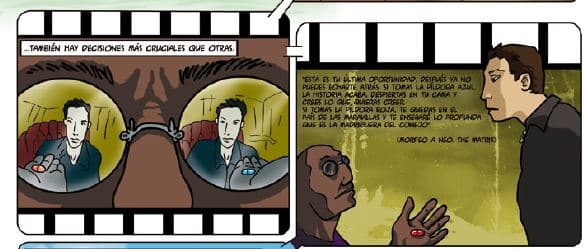 la toma de decisiones comic
